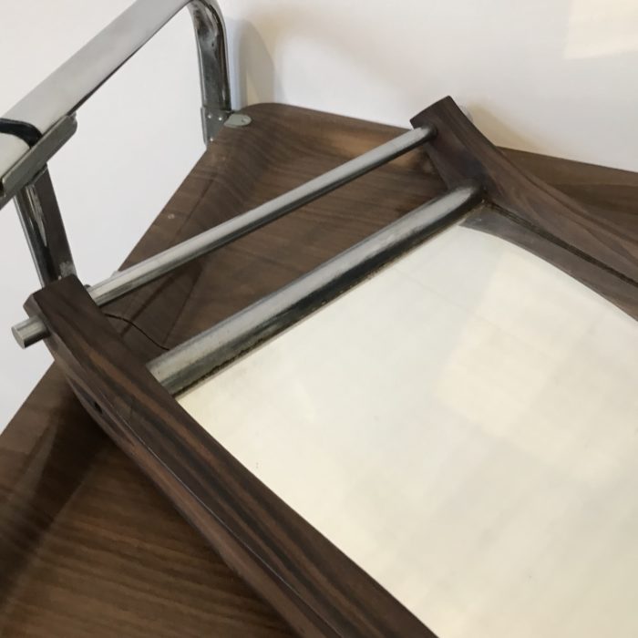 plateau miroir rectangle vintage brocante clemence pau