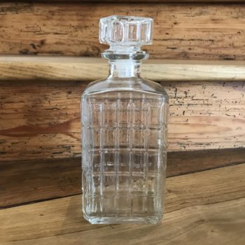 bouteille whisky rectangles vintage brocante clemence pau