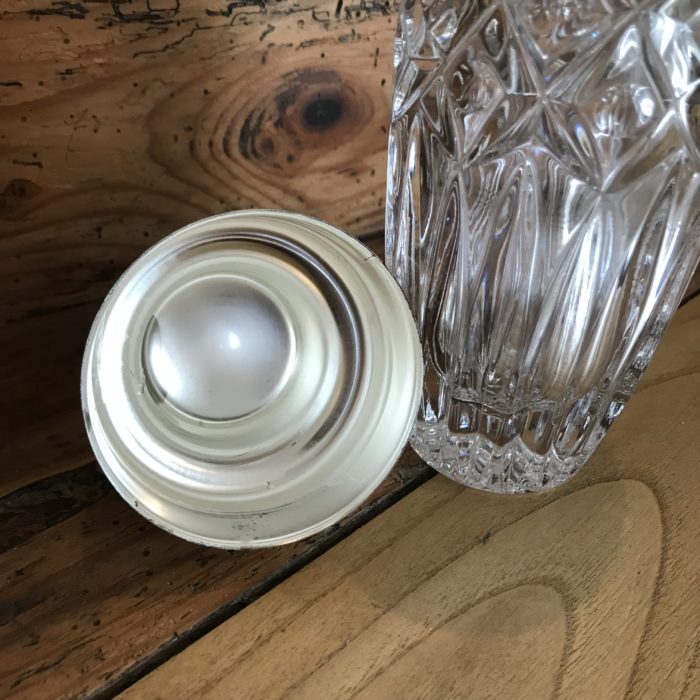 shaker cristal vintage brocante clemence pau
