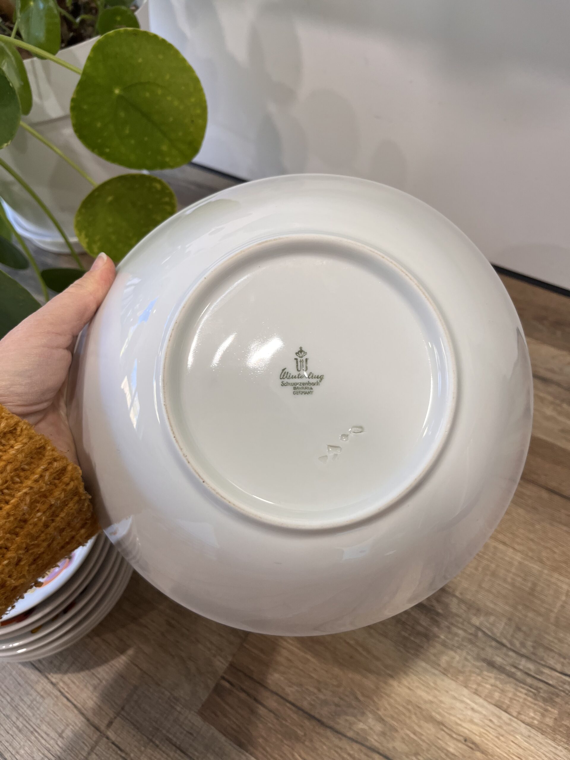 Ensemble plat creux et 8 ramequins motifs floraux 🍂🌸 – Image 9