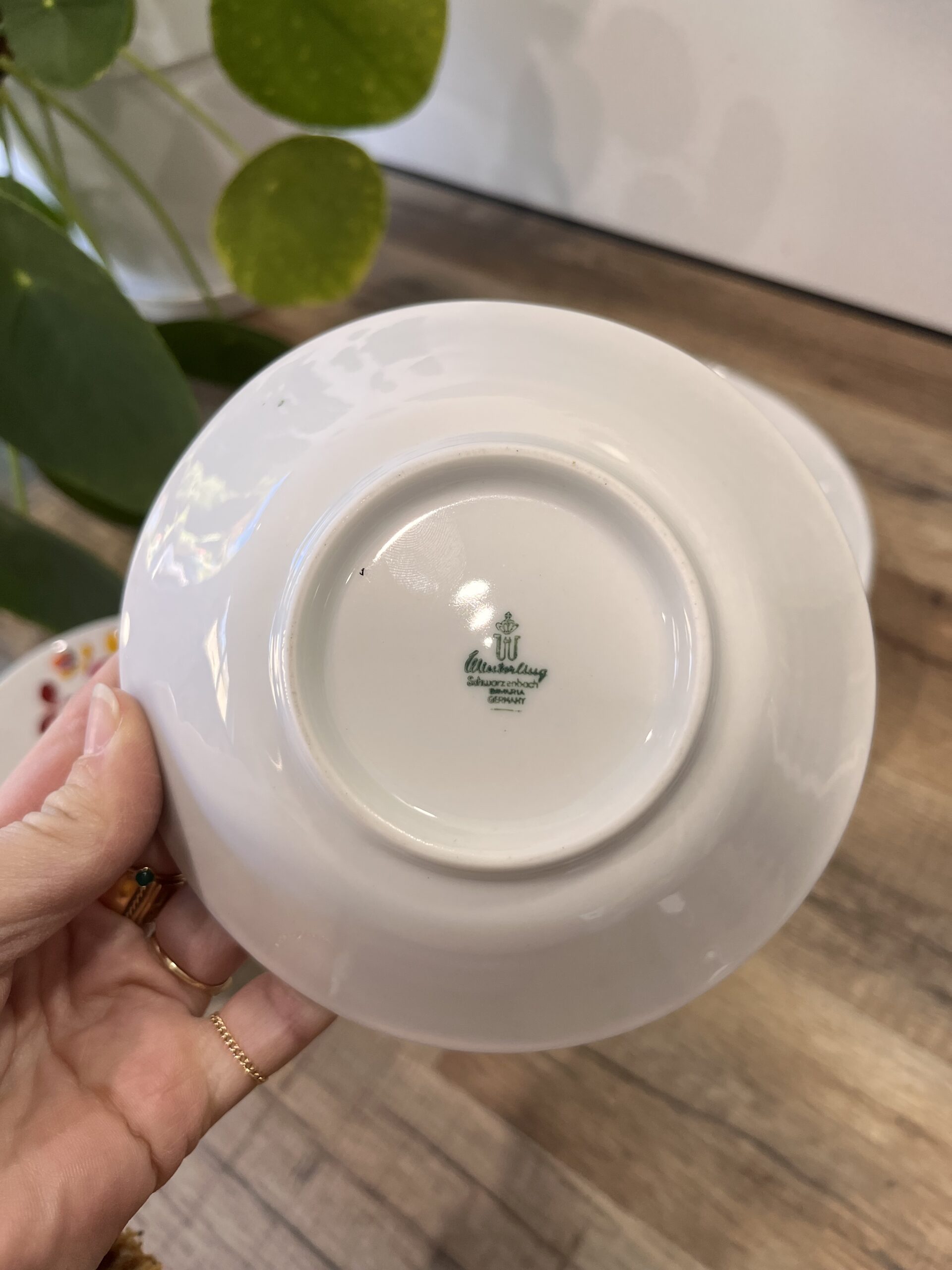 Ensemble plat creux et 8 ramequins motifs floraux 🍂🌸 – Image 5