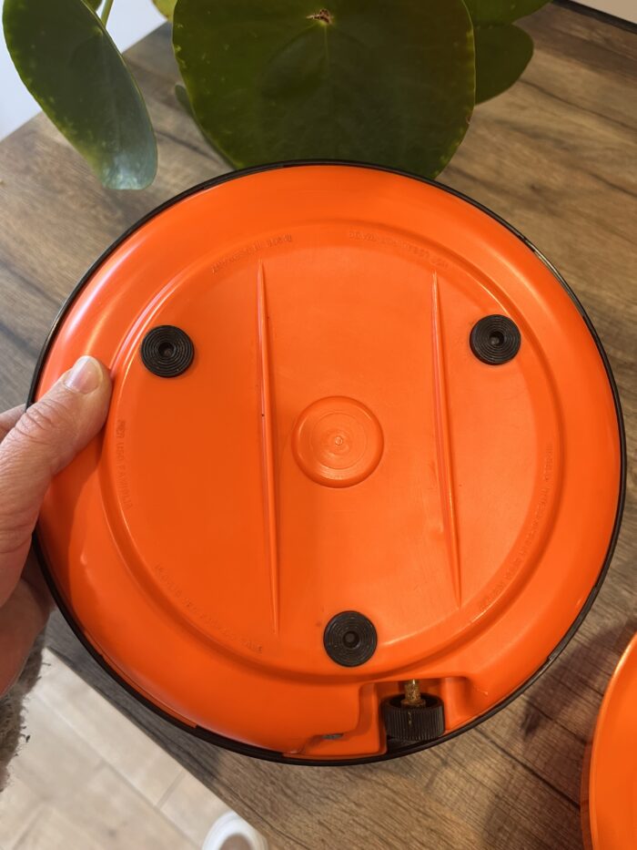 Balance de cuisine vintage Testut – Orange pop années 70 – Image 3